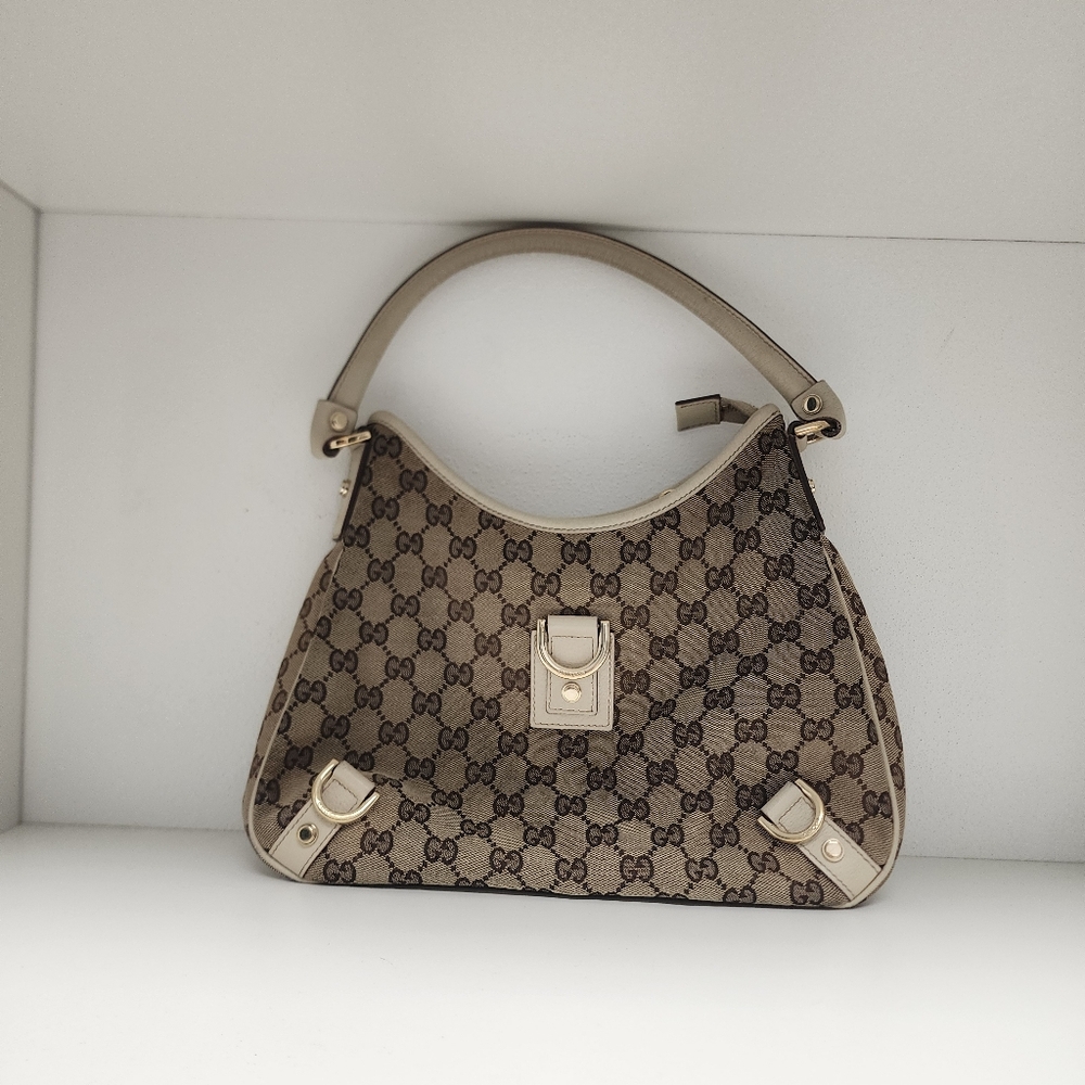 Gucci Bag Canvas and Leather